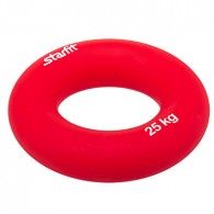 Эспандер кистевой ES-404 "Кольцо", диаметр 8,8 см, 25 кг, красный
